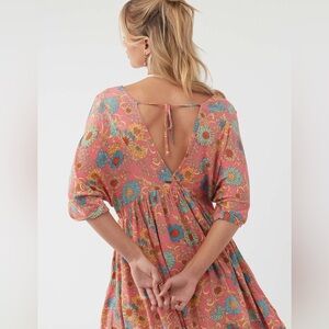 ONEILL ROSEMARY BELIZE SHORT SLEEVE DRESS